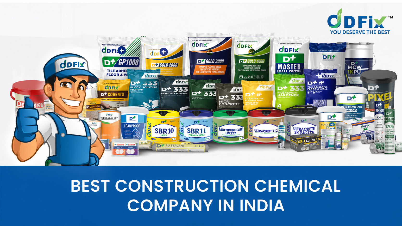 BEST CONSTRUCTION CHEMICAL COMPANY IN INDIA