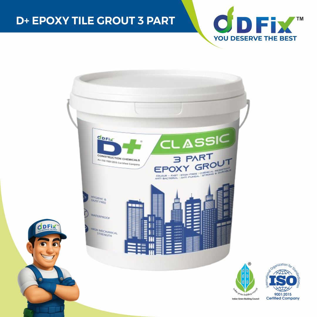 D+ Epoxy Tile Grout 3 Part